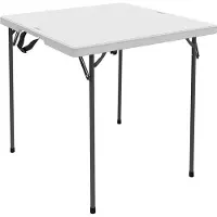 Lifetime 94x94x74 Cm Sammenleggbart Hagebord
