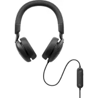 Dell Pro Wired ANC Headset WH5024 - Hodesett - on-ear - kablet - aktiv støydemping - USB-C - Certified for Microsoft Teams, Zoom Certified