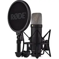 Rode NT1 5. Generasjons XLR og USB-C Studiomikrofon Svart