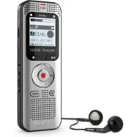 Philips Voice Tracer DVT2010 - Taleopptaker - 8 GB - aluminiumssølv