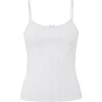 Pieces Pcmarie Pointelle Singlet