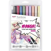 Tombow ABT Dual Brush 10/etui Manga Shojo