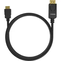 Vision Profesjonell Displayport Til Hdmi-kabel 1 M