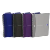 Oxford Essentials Notesbog, B5/Tablet, linjeret - assorteret farve