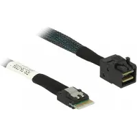 DeLOCK - SAS intern kabel - SAS 12Gbit/s - 4i Slim SAS (hann) til 4 x Mini SAS HD (SFF-8643) (hann) - 50 cm