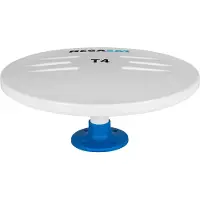 Megasat T4, Utendørs, Blå, Hvit, Rundtvirkende, 6 m, 44 dBi, 33 dB