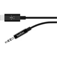 Belkin Rockstar Audio Usb-c M Til Minikontakt Stereo M Kabel 183 Cm