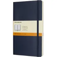 Moleskine 805-50-0285-474-0, Monokromatisk, Blå, Matt, 70 g/m², Linjerte ark, Mykt omslag