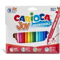 Carioca 8003511405557, Flerfarget, Flerfarget, 18 farger, 2,6 mm, Boks, Papir