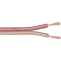 Pro Speaker Cable 1.5mm Clear - 10m