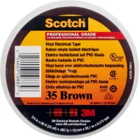 3M 7100239020, 1 stykker, Brun, PVC, 600 V, Blister, 20 m