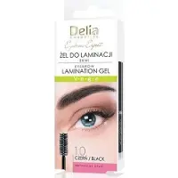 Delia Cosmetics Eyebrow Expert øyenbrynslamineringsgel Sort 4ml
