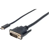 Manhattan 900197596 2 M Usb-c Til Displayport-adapter