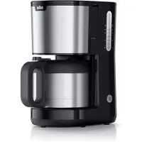 Braun PurShine KF1505 filterkaffemaskin 1,2 L 1000 W, svart