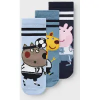Name it Sokker - 2-pack - NmmMarcelo Peppa - Dark Sapphire - - 19/21 - Sokker