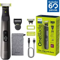 Philips OneBlade Pro 360 QP6552 - Barbermaskin - krom