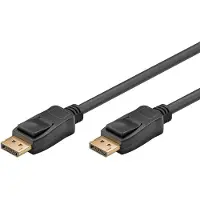 Goobay LC DisplayPort 1.2 Kabel - 2m - Svart