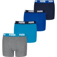 Puma Boys' Everyday Boxers, Clothing, Blue/Grey, 14