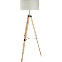 Eglo LANTADA gulv krom/beige