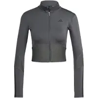 Adidas Hyperglam Rib Zip Thru Cover Up Genser Med Hel Glidelås