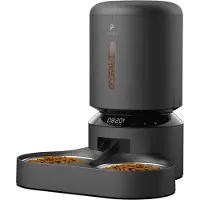 Petlibro GRANARY DUAL FOOD TRAY 5L BLACK-UK&EU ADAPTER