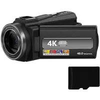 INF Videokamera m/16x zoom, IR nattsyn, fjernkontroll og 32 GB TF minnekort