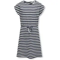 Kids Only Kjole - Noos - KonMay - Navy Blazer/Cloud Danser - - 5-6 år (110-116) - Kjole