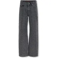 Kids Only Jeans - KogHudson - Grey Denim m. Glitterstein - - 13 år (158) - Jeans