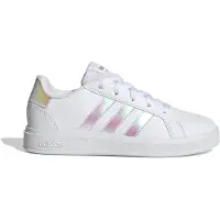 Adidas Sko - Grand Court 2.0 K - Hvit/Rosa - - 33 - Sko