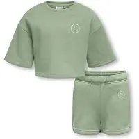Kids Only Shorts Sett - Koglena - Hedge Green/Cloud Danser - - 6 år (116) - Shorts