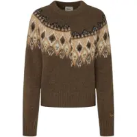 Pepe Jeans for woman. PL702196 Holly jumper brown (L), Casual, Polyester