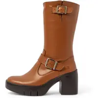 Art for woman. 1165711CB003_023 Leather boots 1657 brown (42), 3 to 5 cm, Zip, Casual