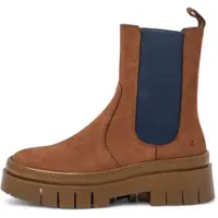Art for woman. 1195412WP003_023 Brown leather ankle boots 1954 (41), 3 to 5 cm, None, Casual