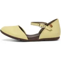 El naturalista for woman. 2ND544ZR0005_0G3 Nd54 Stella lime green leather sandals (36), Flat, Buckle, Casual
