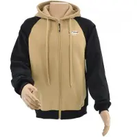 AWTOOLS hettegenser med glidelås T6/ bez-svart/ XXXL