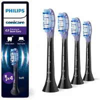 Philips Sonicare G3 Premium Gum Care HX9054 - Utskiftningsbørstehode - for tannbørste - svart (en pakke 4)