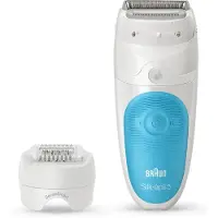 Braun Silk-épil 5 SES 5-605, Blå, Hvit, 28 pinsetter, MicroGrip, Barbering, AC / batteri, 100 - 240 V