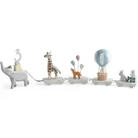 Sebra Bursdagstog - Tre - 55 cm - World Of - - OneSize - Bursdagstog