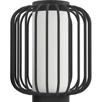 Eglo Sokkellampe Ravello, svart, høyde 45 cm, metall