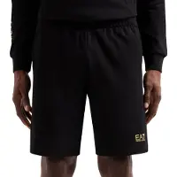 Emporio Armani for man. 8NPS65_PJVRZ Core Identity Bermuda shorts black (XL), Casual, Sport, Cotton, Multisport