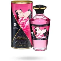 Shunga Aphrodisiac Warming Oil Raspberry Feeling – Shunga