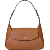 Ralph Lauren for woman. 431969364002 Brown medium Schylar shoulder bag (OSFA), Casual, Leather