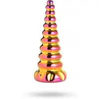 Shots Twilight - Regnbuefarget GlassDildo