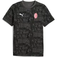 Puma Ac Milan Football Culture Aop Kortarmet T-skjorte