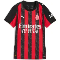 Puma Ac Milan Replica 25/26 Hjem Kvinners T-skjorte Med Korte Ermer