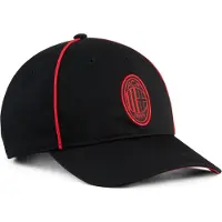 Puma AC Milan KING Cap, Sport, Black/Red, OSFA
