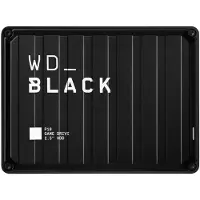 Western Digital WD_BLACK P10 Game Drive WDBA3A0040BBK - Harddisk - 4 TB - ekstern (bærbar) - USB 3.2 Gen 1 - svart