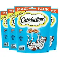 Mars Satisfactions Kattesnacks Med Laks 180g 4 Enheter