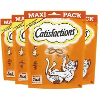 Catisfactions Kattesnacks Med Kylling 180g 4 Enheter