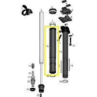 Crankbrothers Higline V2 30.9 Mm Setepinnekropp